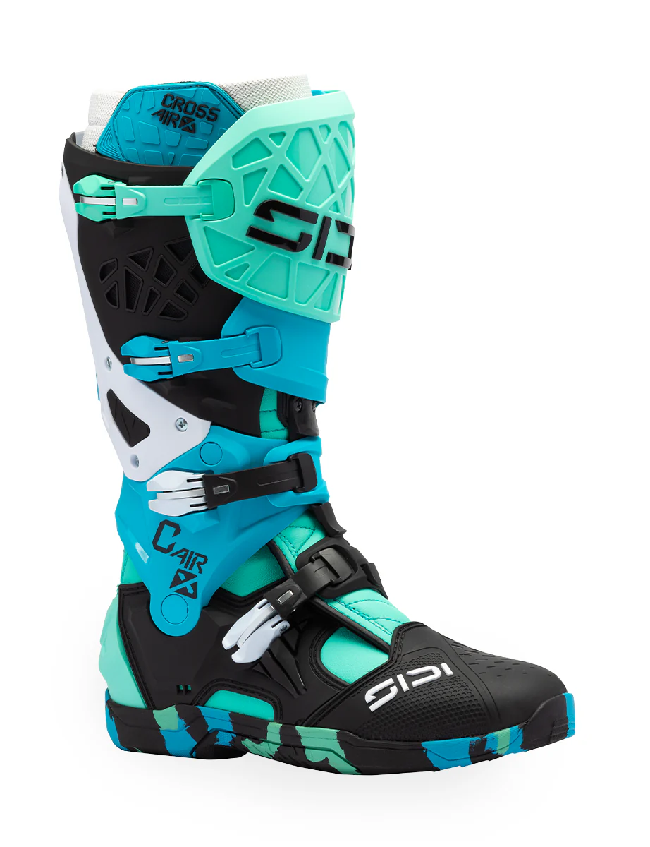 Sidi Crossair X Messy/Cyan Boots