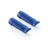 Rizoma R-PE615U Snake Footpegs Blue