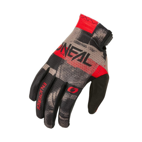 Oneal 2027 Matrix Roller Grey/Red Gloves