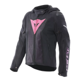 Dainese Super Sprint Air Tex Black/Pink/Viola Womens Textile Jacket