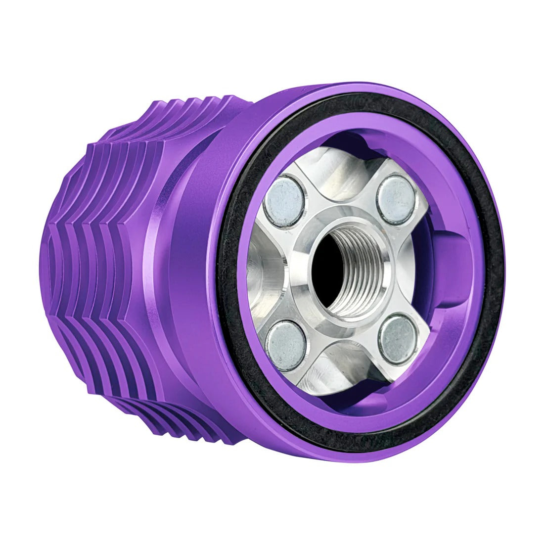 Figurati Designs FIG-FDP01-OILFIL-P Magnetic Reusable Oil Filter Purple for Harley-Davidson Milwaukee Eight 17-Up/Twin Cam 99-17/Evolution 84-99/Sportster 84-21