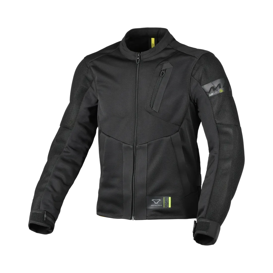 Macna Torido Black Textile Jacket