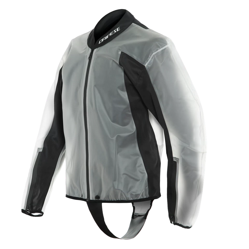 Dainese Rain Body Racing 2 Black/Transparent Waterproof Cover for Motorcycle Suits