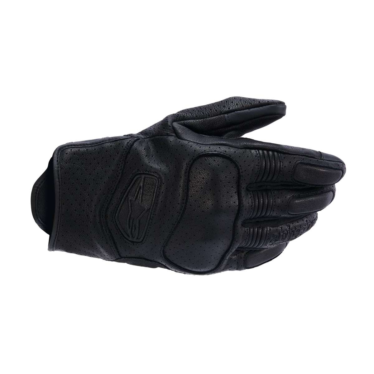 Alpinestars Mustang V3 Leather Black/Black Gloves