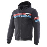 Dainese Vintedge Air Tex Black/Blue/Red Textile Hoodie Jacket