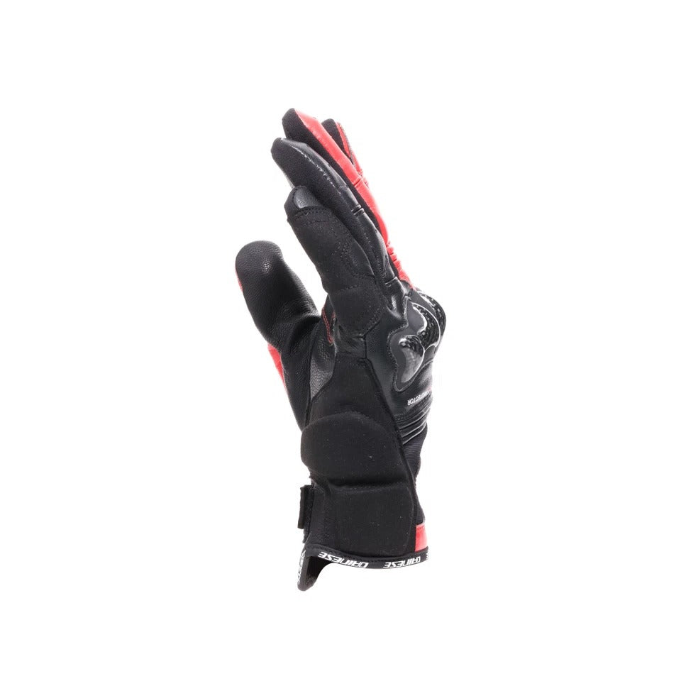 Dainese Reacto Carbon Short Black/Lava Red Gloves