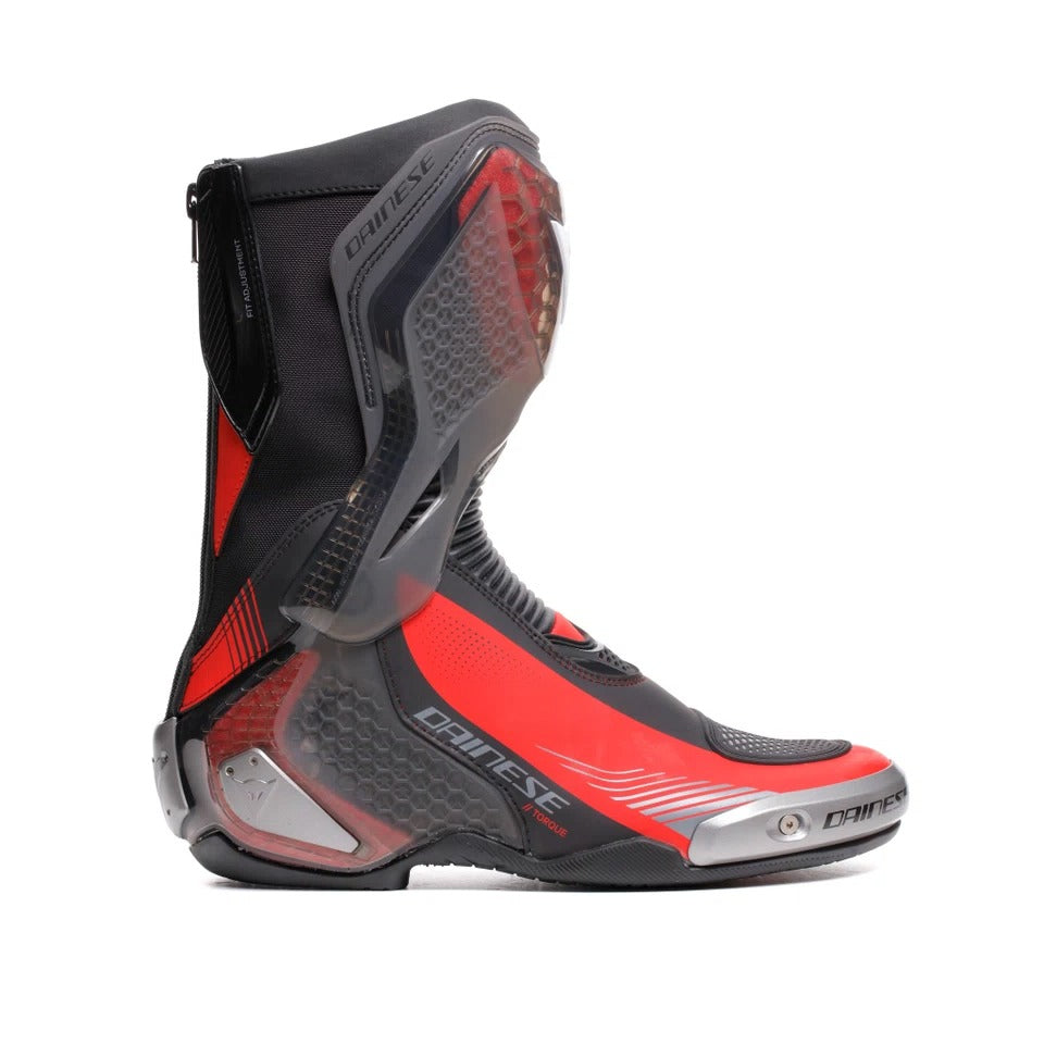 Dainese Torque 4 Black/Fluro Red Boots