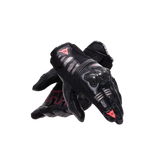 Dainese Reacto Carbon Short Black/Fluro Pink Womens Gloves