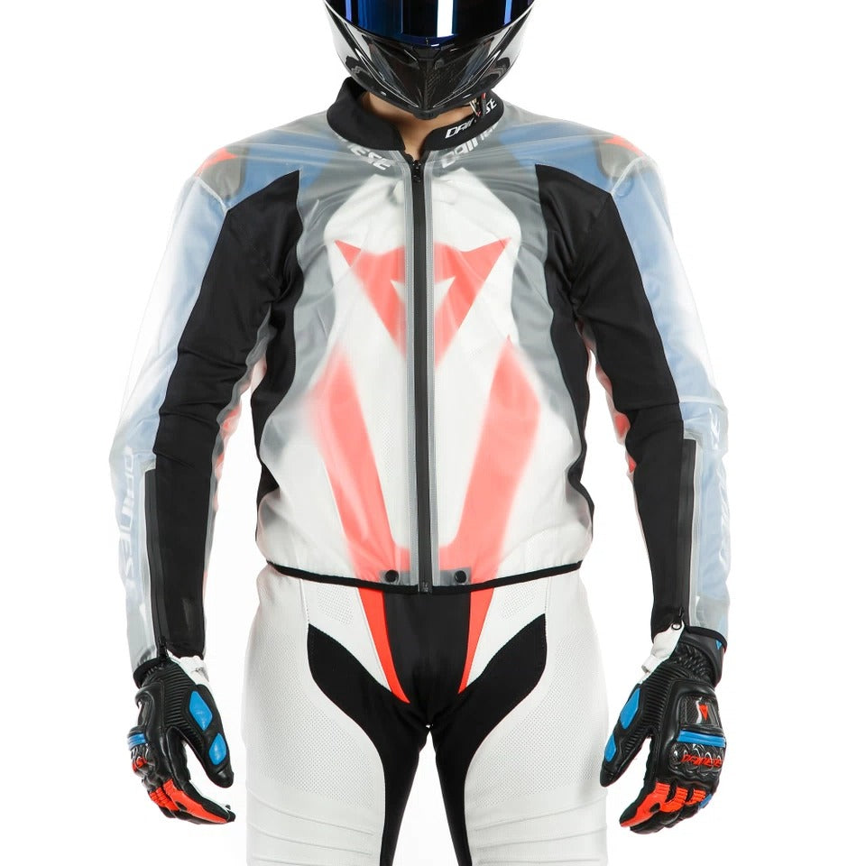 Dainese Rain Body Racing 2 Black/Transparent Waterproof Cover for Motorcycle Suits