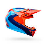 Bell MX-10 Mips Wave Gloss Orange/Blue Youth Helmet