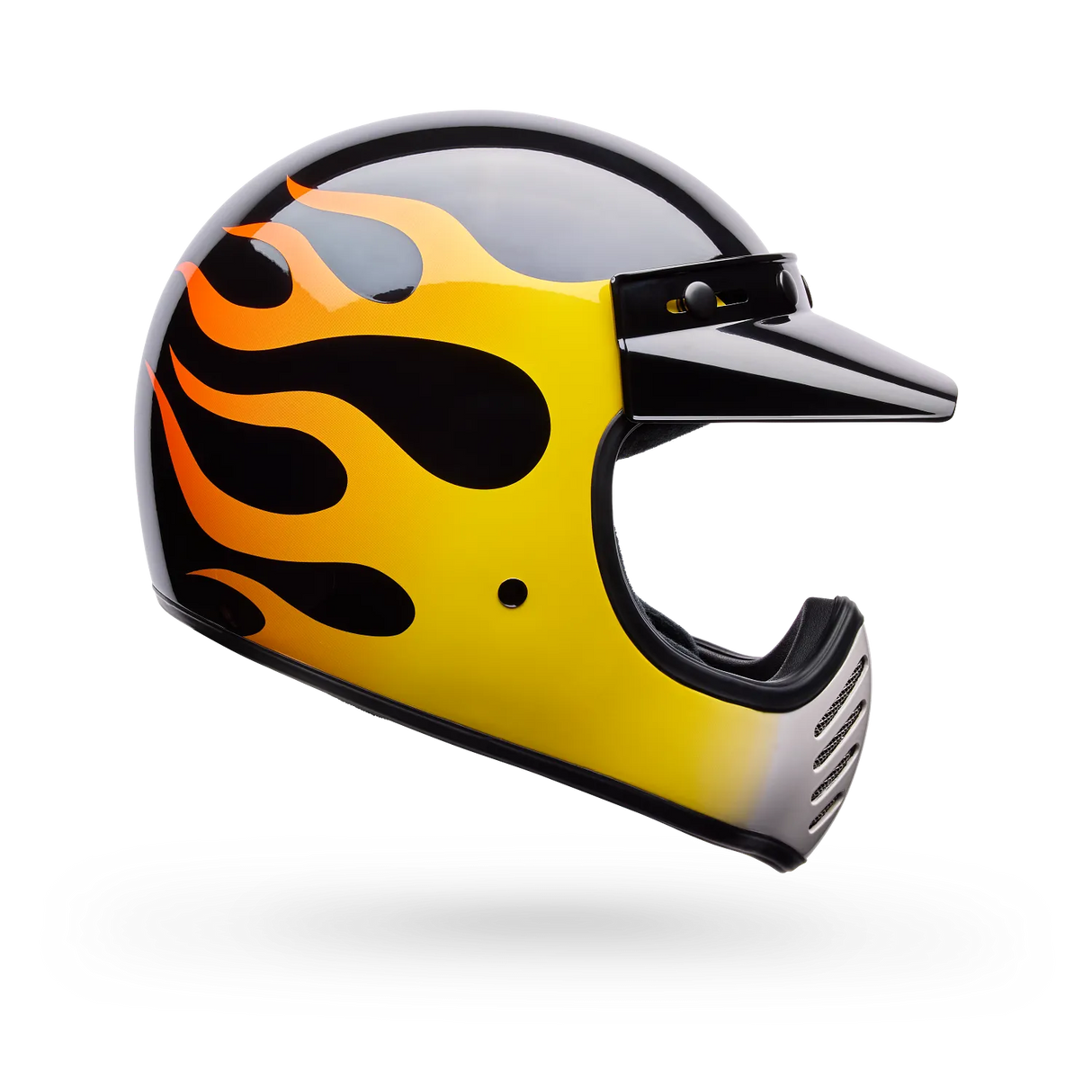 Bell Moto-3 Flint Gloss Yellow/Black Helmet