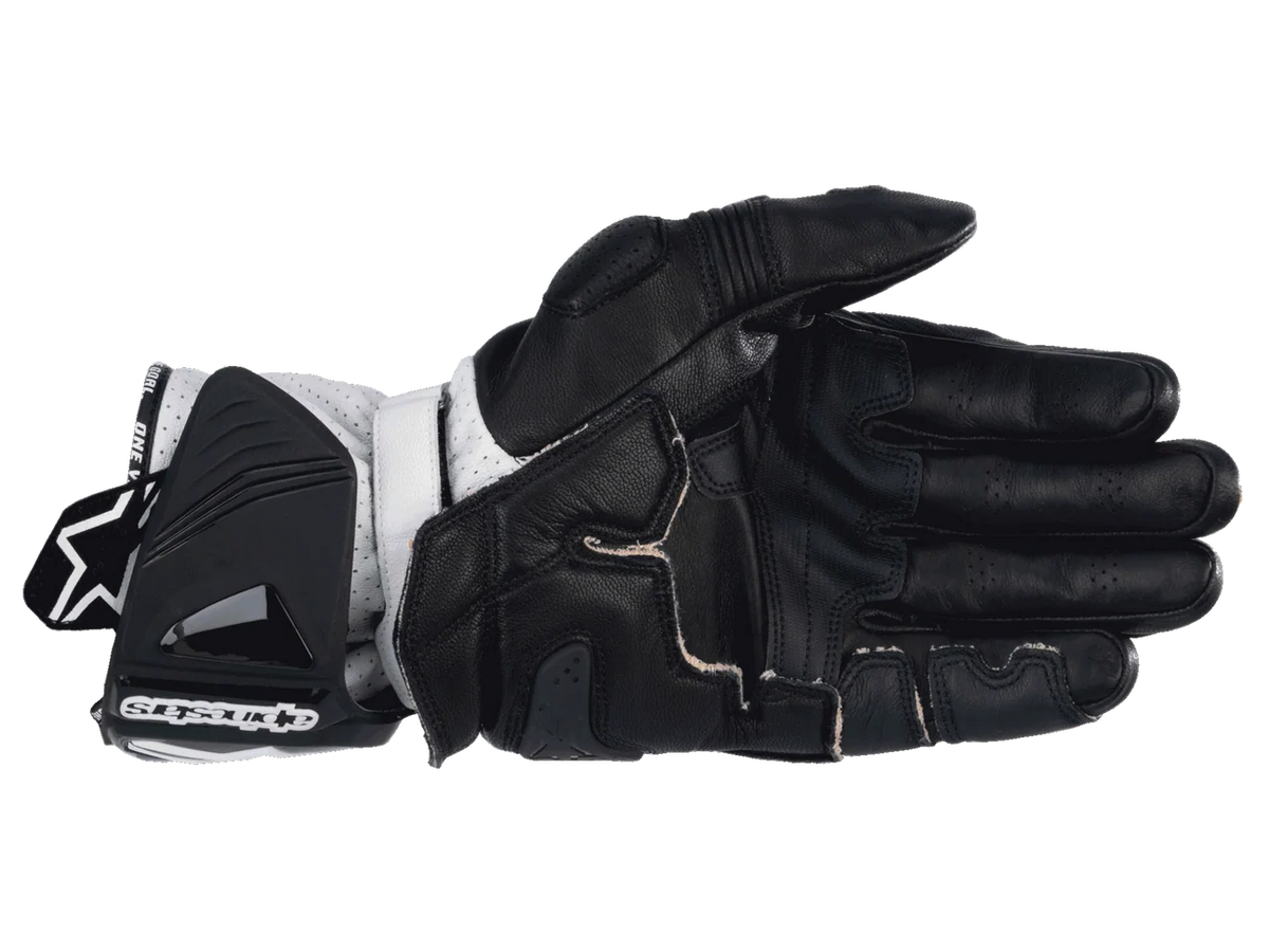 Alpinestars GP Pro R4 Black/Fluro Red/White Gloves