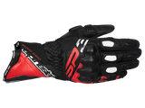 Alpinestars SP-3 Black/Bright Red/White Gloves