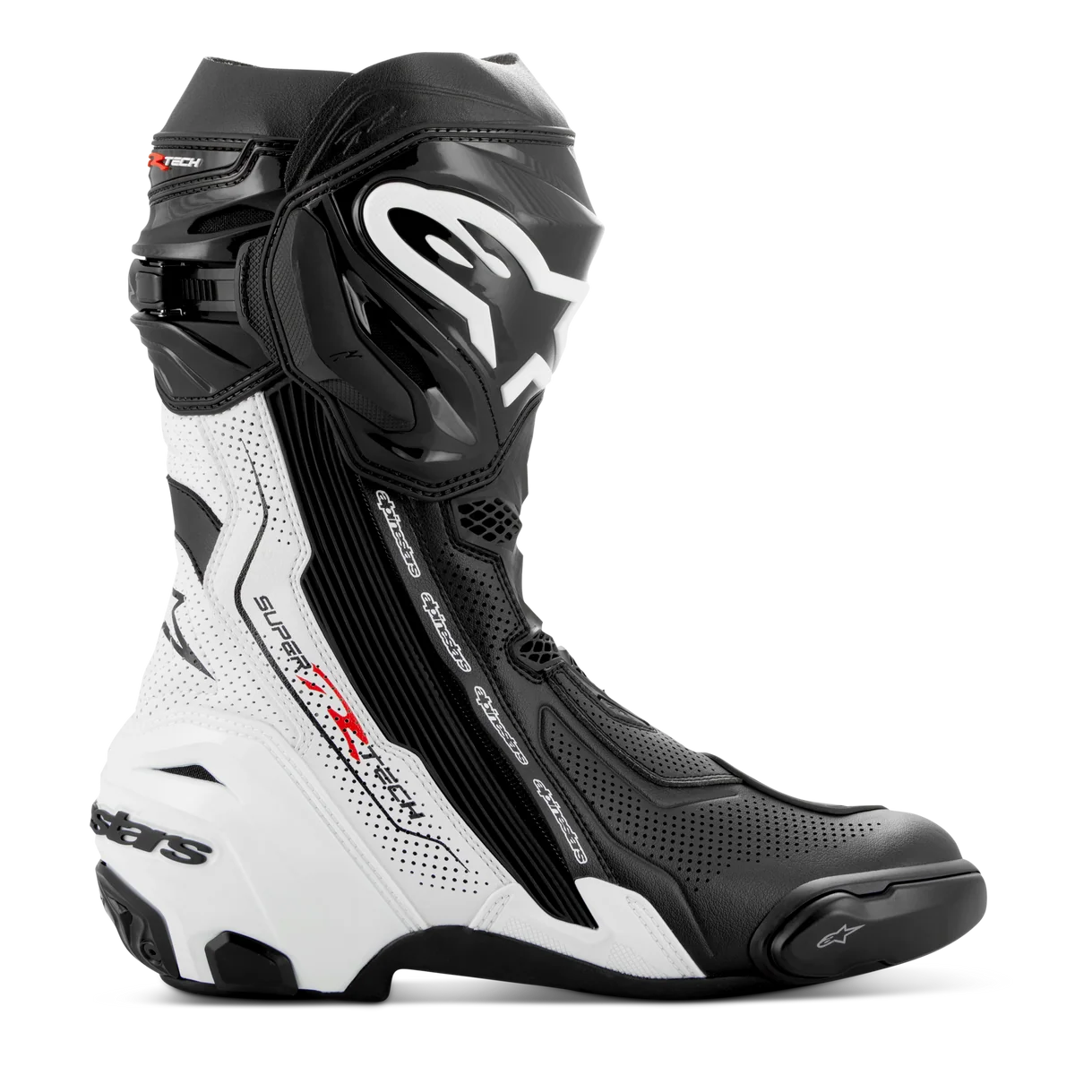 Alpinestars Supertech R V2 Vented Black/White Boots