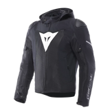 Dainese Super Sprint Air Tex Black/White Textile Hoodie Jacket