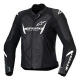 Alpinestars Stella Faster V3 Leather Black/White Womens Jacket