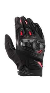 Ixon Rise Air 2 Black/Bright Red Gloves