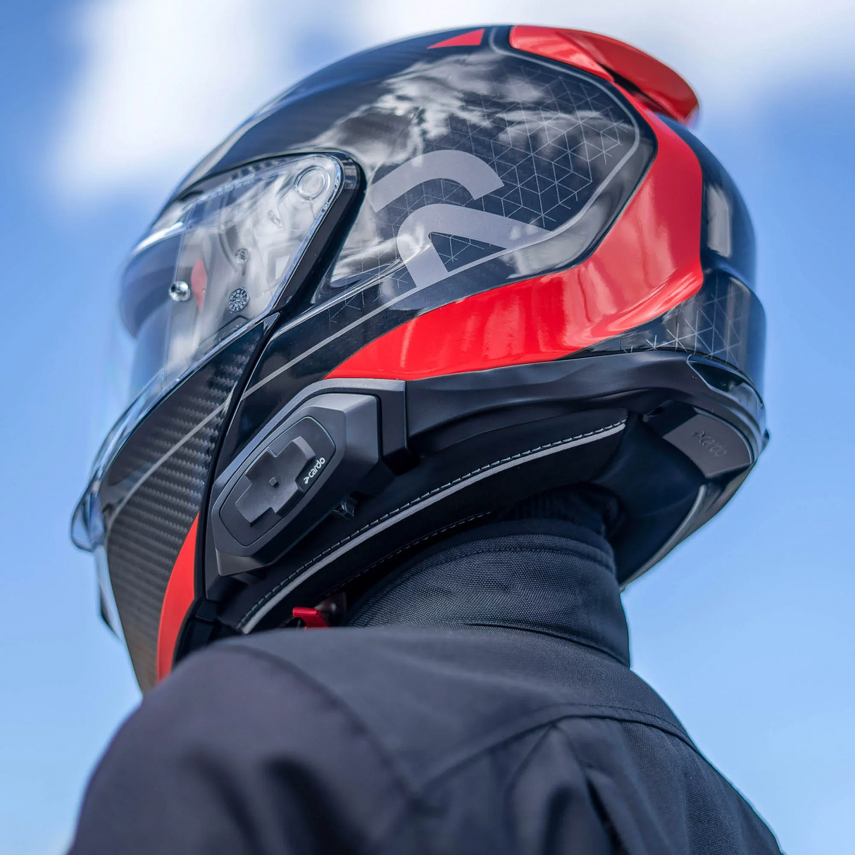 Cardo Freecom 4X UCS Single Bluetooth Communication System for HJC Helmets