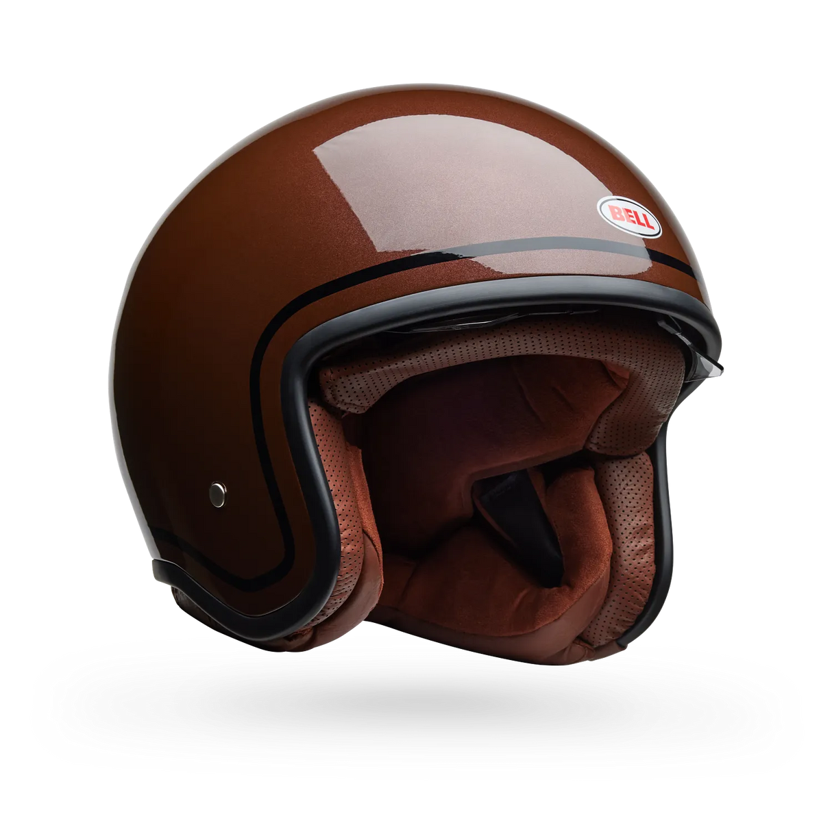 Bell TX-501 Classic Gloss Rootbeer Brown Helmet