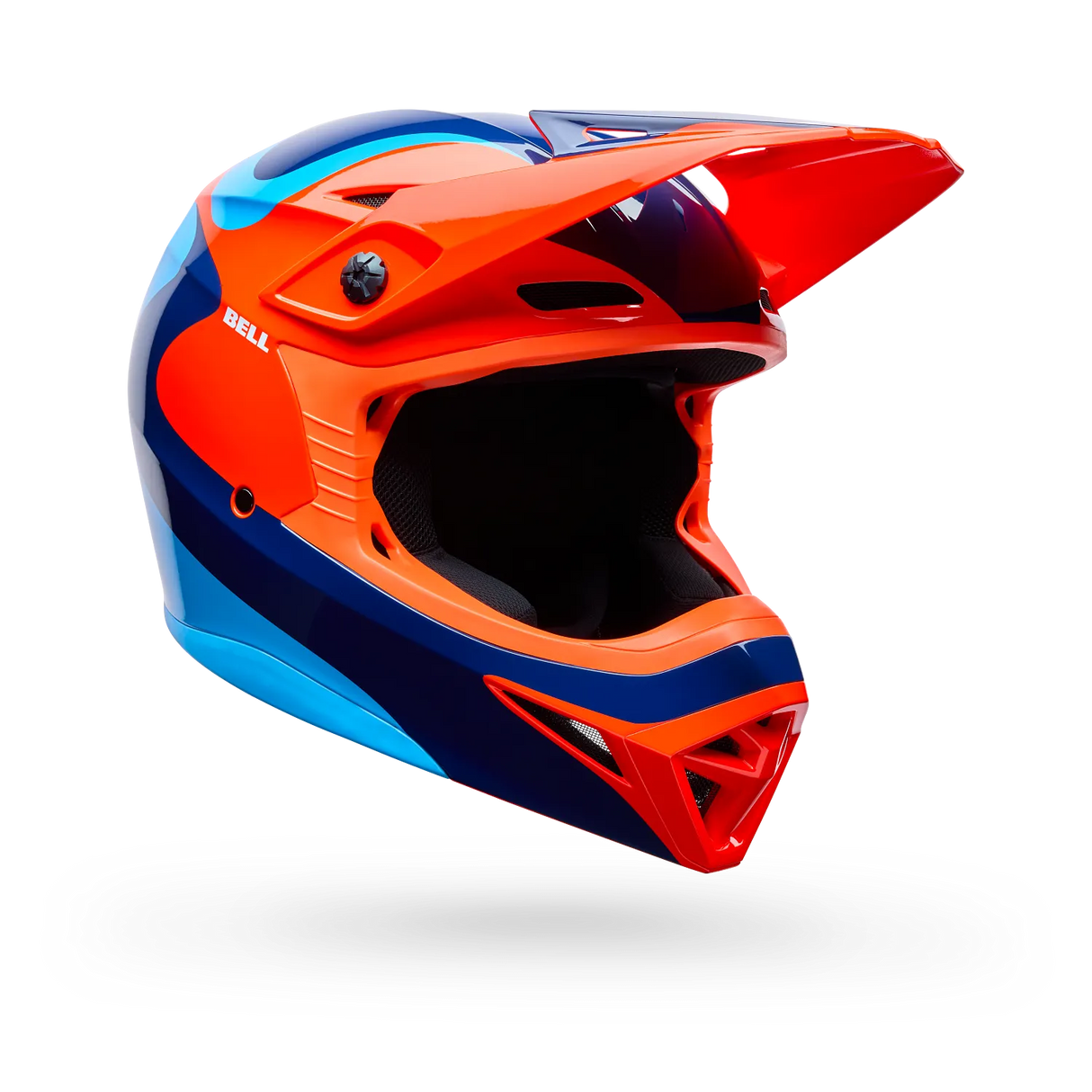 Bell MX-10 Mips Wave Gloss Orange/Blue Youth Helmet