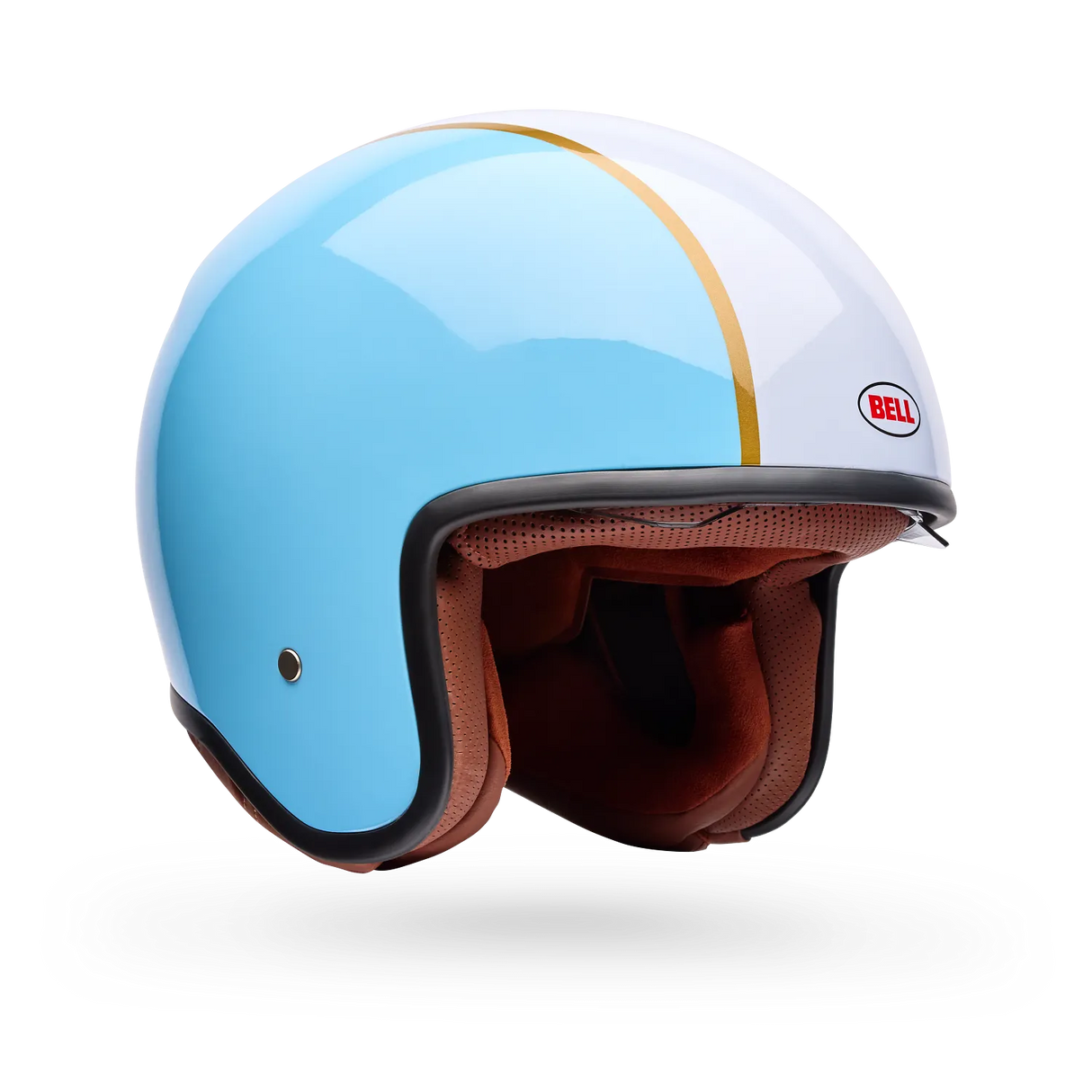 Bell TX-501 Rally Gloss Blue/White Helmet