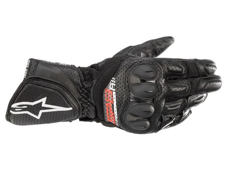 Alpinestars SP-8 V3 Air Leather Black Gloves