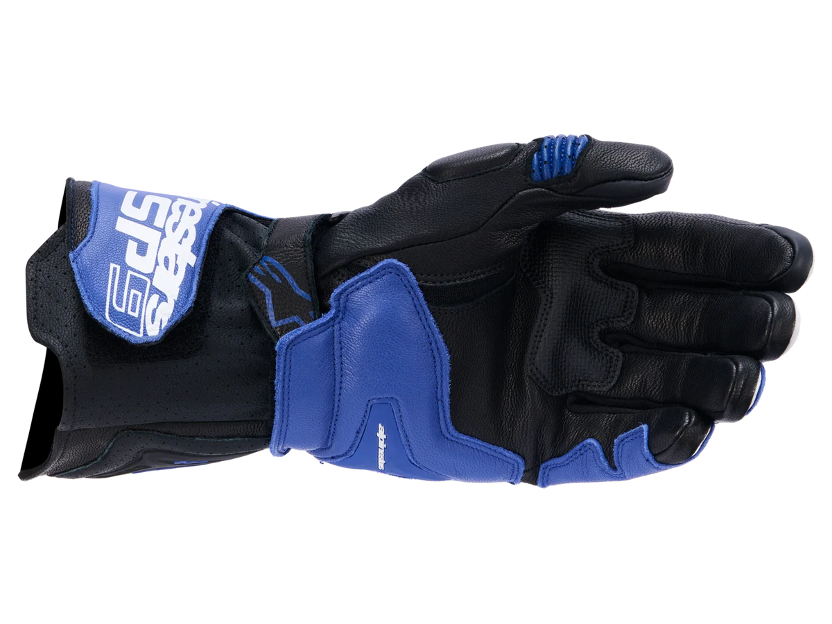 Alpinestars SP-9 Bright Blue/Navy/White Gloves