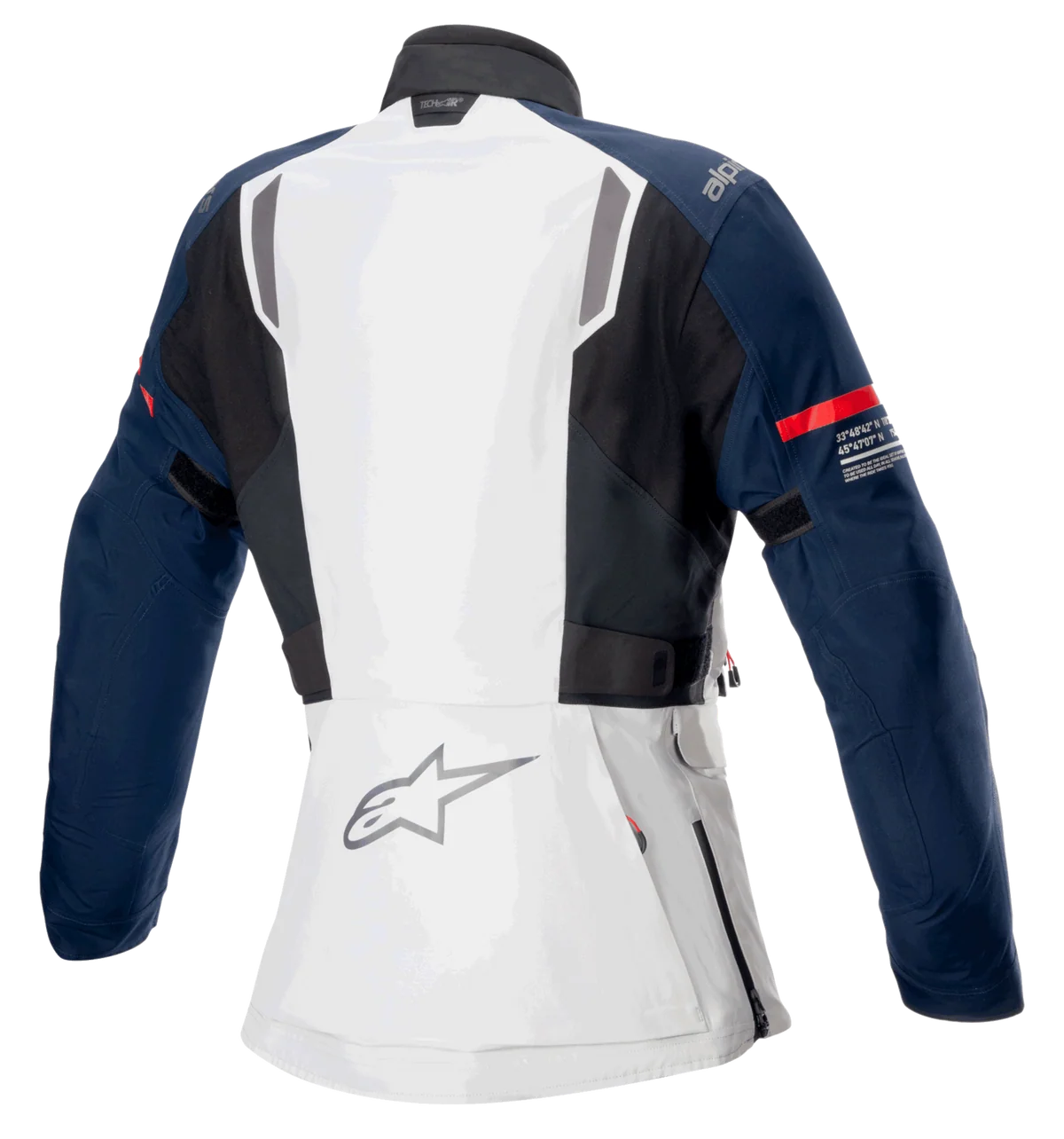 Alpinestars Stella ST-7 2L Gore-Tex Ice Grey/Dark Blue/Black Womens Jacket