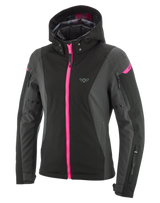 Ixon Burning Lady Anthracite/Black/Pink Textile Womens Hoodie Jacket