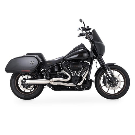 Vance & Hines VH-27348 Gaslighter 2-1 Exhaust Stainless Steel for Harley-Davidson Softail 18-Up w/Non-240 Rear Tyre