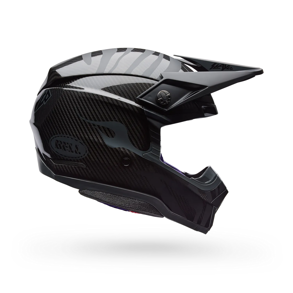 Bell Moto-10 Spherical SlayCo Amber Special Edition Black Helmet