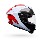 Bell Race Star DLX Flex Fluid Gloss Red/White Helmet