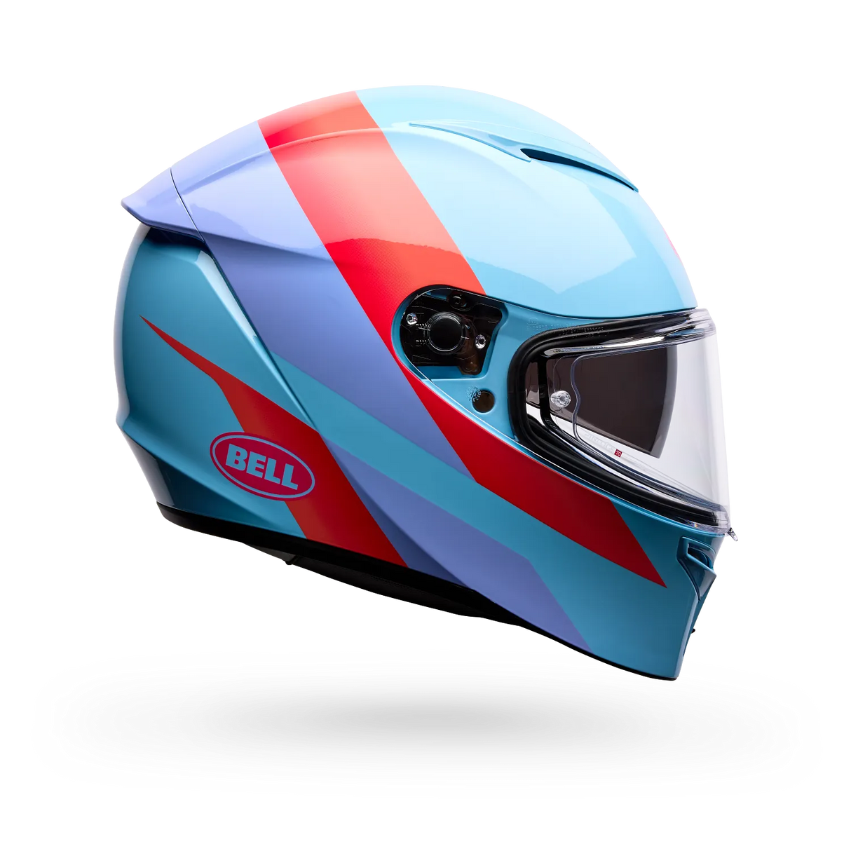 Bell Lithium Passion Gloss Blue/Pink Helmet