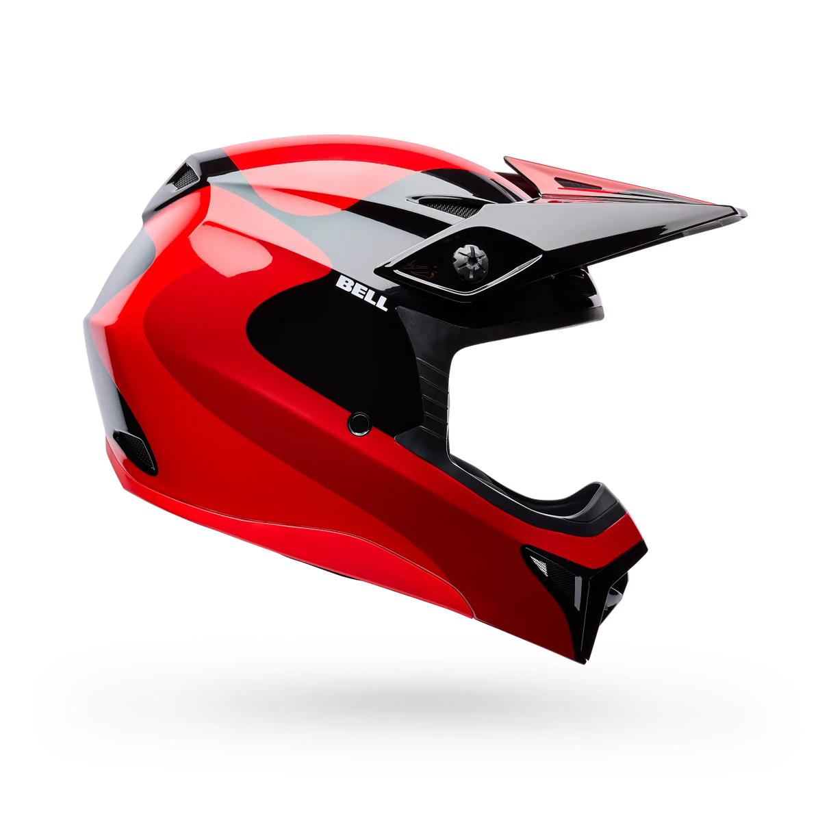Bell MX-10 Mips Wave Gloss Red/Black Helmet