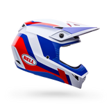 Bell MX-10 Mips Dyno Gloss Red/White Youth Helmet
