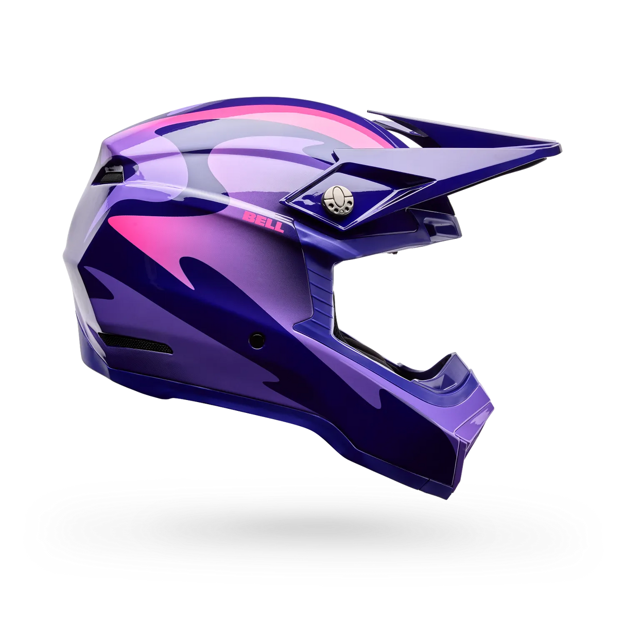 Bell Moto-10 Mips Fluid Gloss Purple Helmet