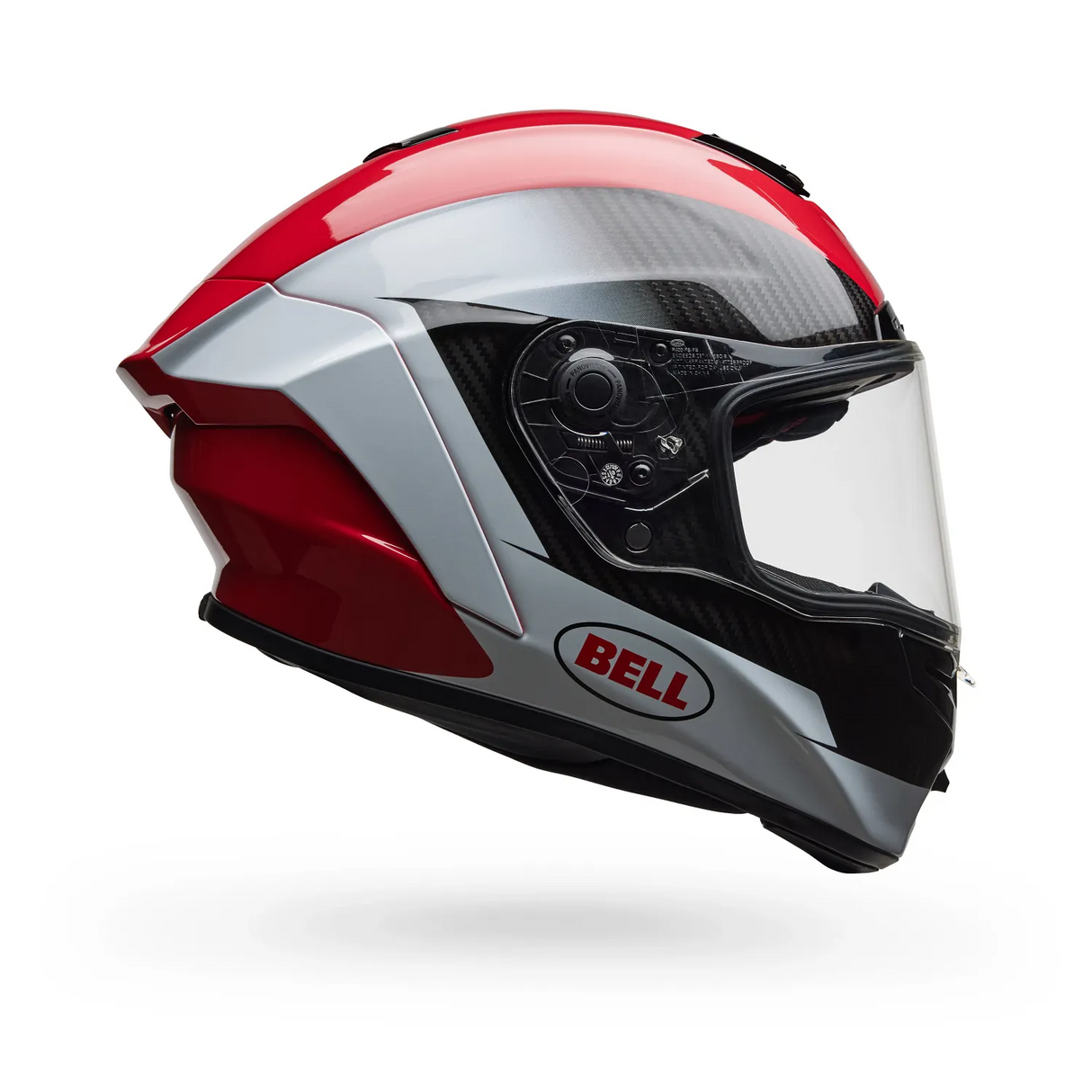 Bell Race Star DLX Flex Corsa Gloss Red/White Helmet