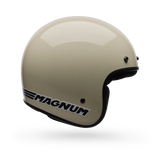 Bell Magnum Solid Vintage White Helmet
