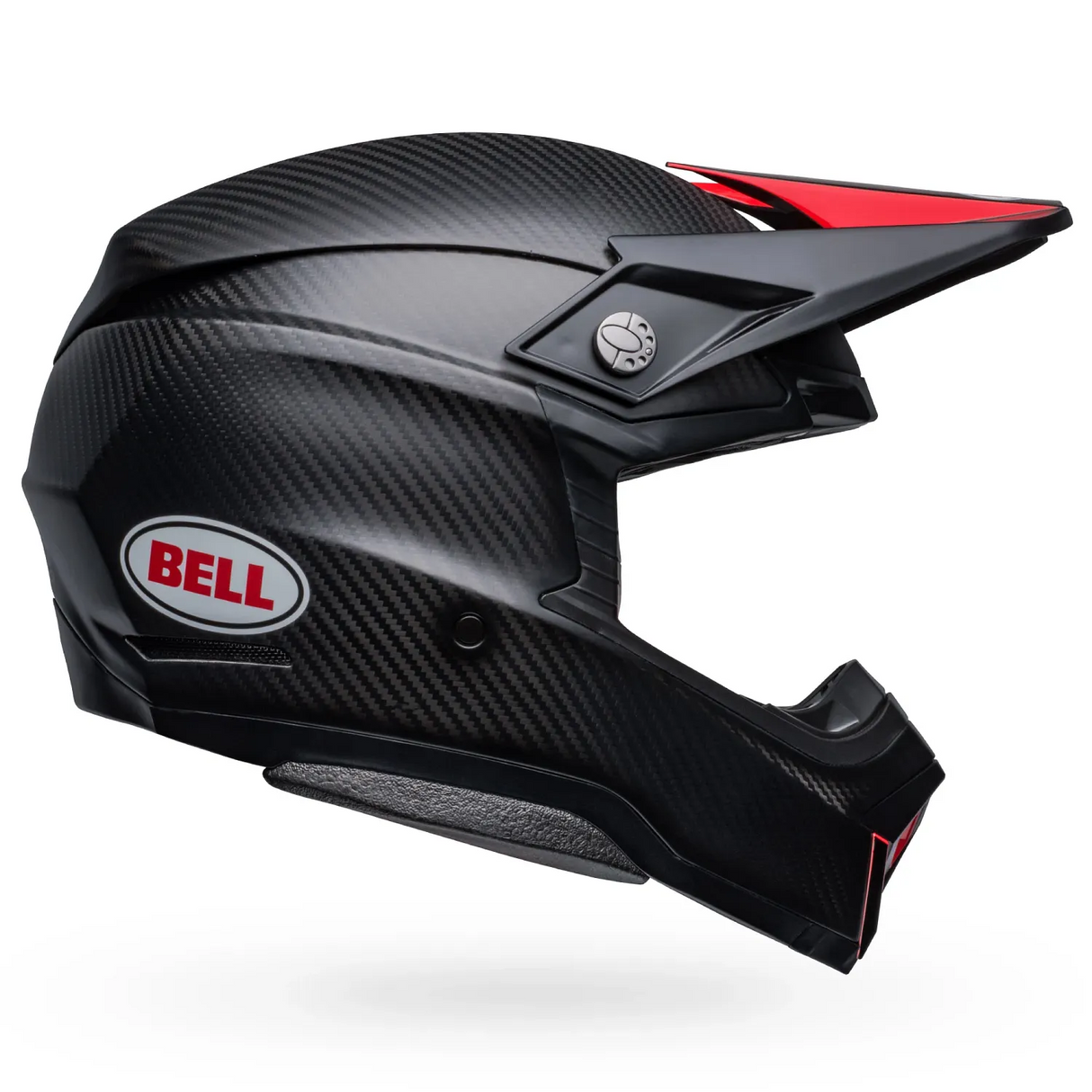 Bell Moto-10 Spherical Satin/Gloss Black/Red Helmet