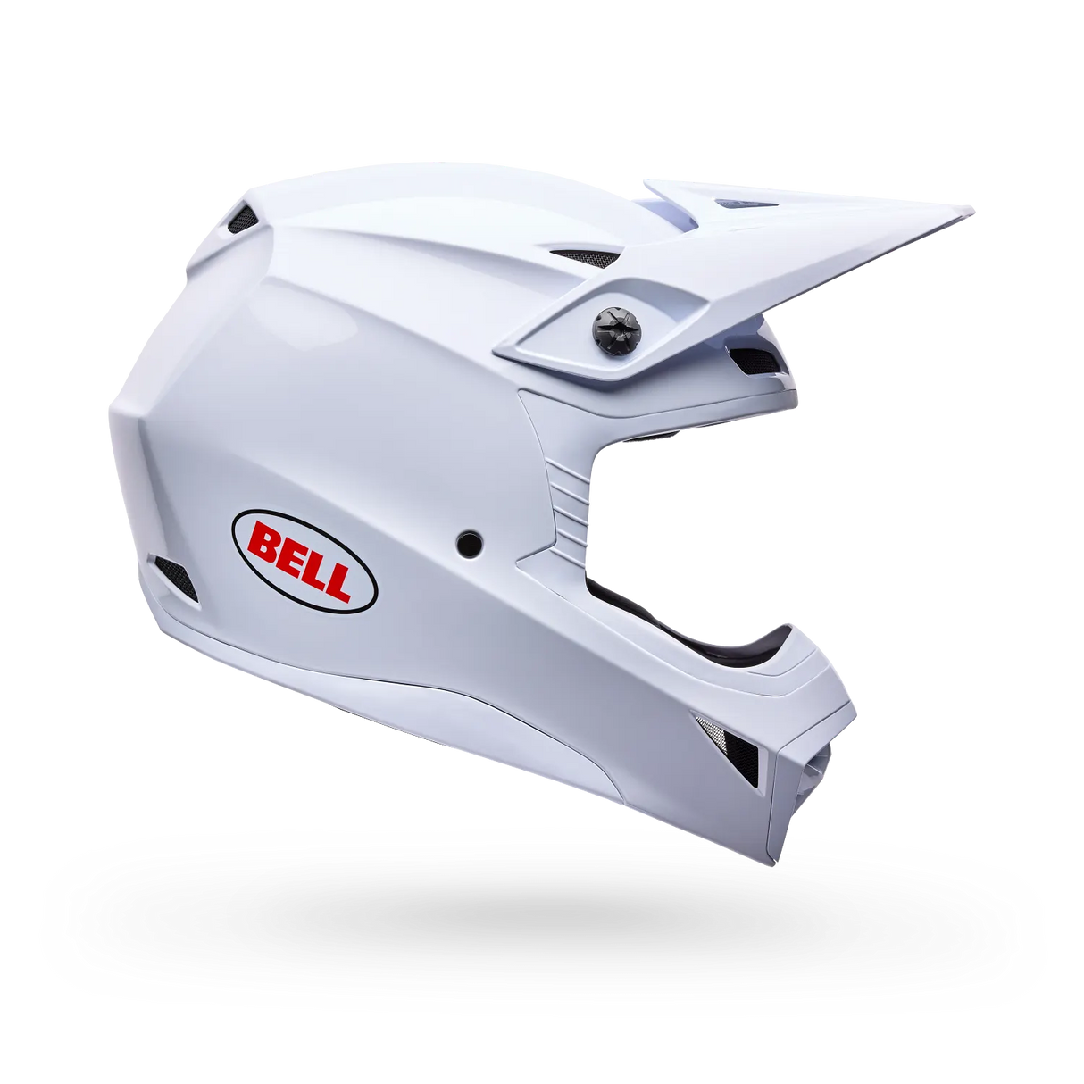 Bell MX-10 Mips Solid Gloss White Helmet