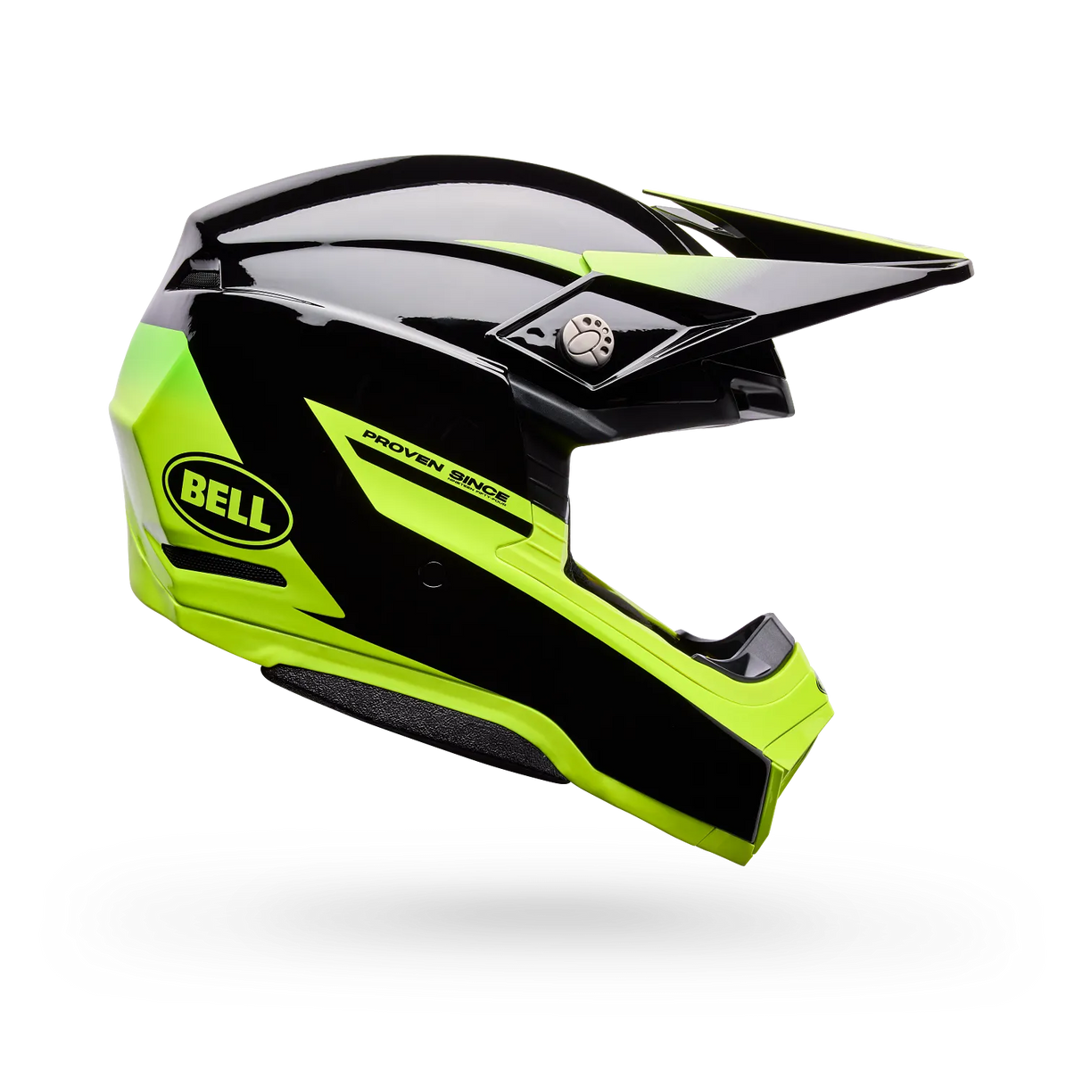Bell Moto-10 Mips Fade Gloss Black/Yellow Helmet