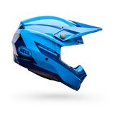 Bell Moto-10 Mips Fade Gloss Blue Helmet
