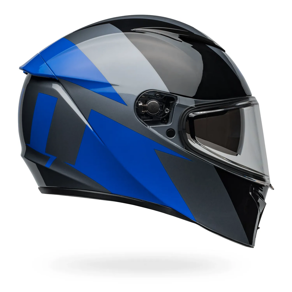 Bell Lithium Shear Gloss Grey/Blue Helmet