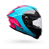 Bell Race Star DLX Flex Fluid Gloss Green/Pink Helmet