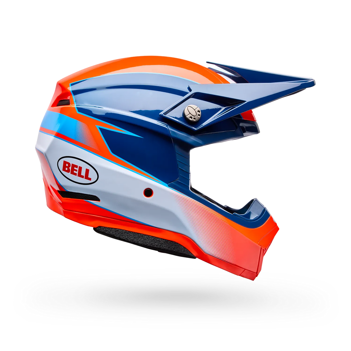 Bell Moto-10 Mips Falcon Gloss Orange/Blue Helmet