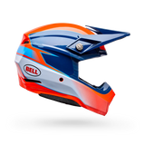 Bell Moto-10 Mips Falcon Gloss Orange/Blue Helmet