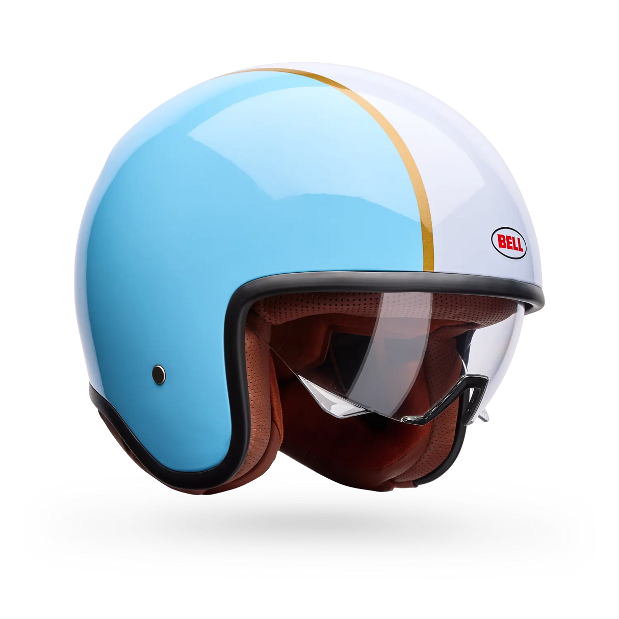 Bell TX-501 Rally Gloss Blue/White Helmet