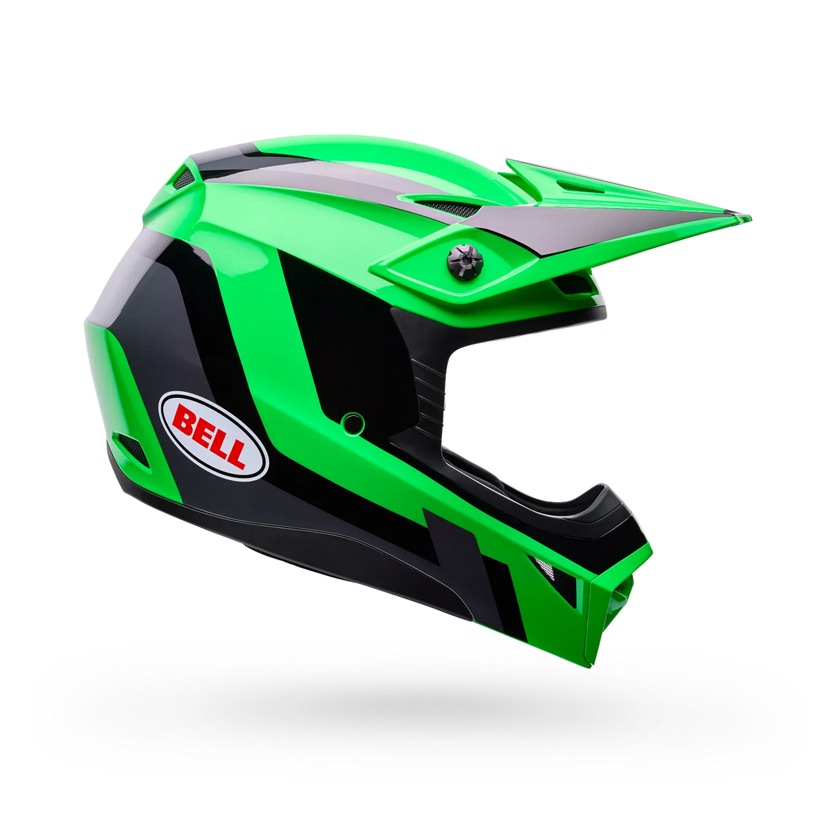 Bell MX-10 Mips Dyno Gloss Green/Grey Youth Helmet