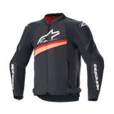 Alpinestars T-GP Plus R V4 Airflow Black/Fluro Red Jacket
