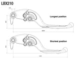 Rizoma Adjustable Plus Brake Lever Silver/Black for Yamaha R1 15-21/R1M 15-21/R1S 16-18/R6 17-20